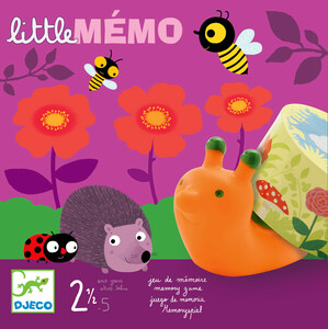 Djeco Little mémo (fr/en) jeu de mémoire 3070900085527