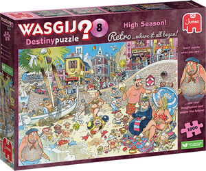 Jumbo Casse-tête 1000 Wasgij Retro Destiny #08 Haute saison 8710126018514