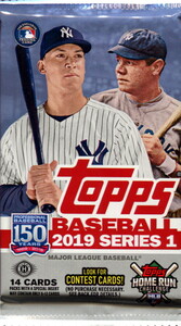 Topps TOPPS BASEBALL series 1 2019 (14/24/12) Booster 887521076086