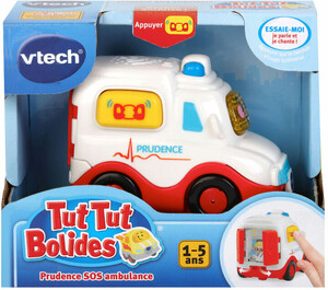 VTech VTech Tut Tut Bolides Vehicule Prudence, SOS Ambulance (fr) 3417765170058