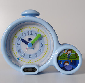Claessens'Kids Kid'sleep mon premier réveille-matin bleu, horloge entraîneur de sommeil 7640116260108