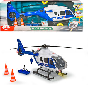 Dickie Toys Hélicoptère de sauvetage Sons et lumières 64 cm 4006333077869
