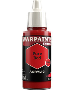 The Army Painter Warpaints: fanatic acrylic pure red 5713799311800