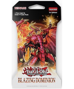 Konami Yugioh - blazing dominion - Blister (unité) 083717871606
