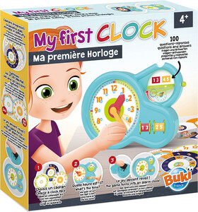 Buki Ma Première horloge (fr/en) 3700802104070