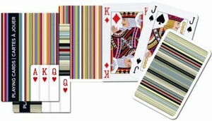 Piatnik Cartes à jouer simple lignés verticale ou horizontale 9001890161117
