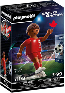 Playmobil Playmobil 71133 Joueur de soccer - Canada 4008789711335
