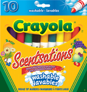 Crayola Marqueurs lavables Scentsations 10 063652814906