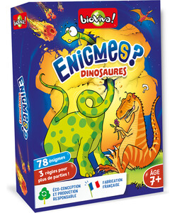 Bioviva Énigmes - Dinosaures (fr) 3569160660747