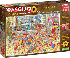 Jumbo Casse-tête 1000 Wasgij Retro orginal #08 Marée haute 8710126018507