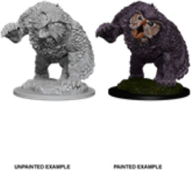 NECA/WizKids LLC Dnd unpainted minis wv5 owlbear 634482733493