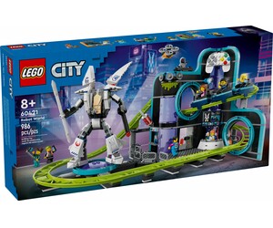 LEGO LEGO 60421 Le parc de montagnes russes Monde des robots 673419390095