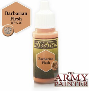 The Army Painter Warpaints water Barbarian Flesh, 18ml/0.6 Oz 2561126111110