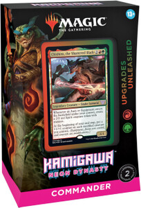 Wizards of the Coast MTG Commander Kamigawa Neon Dynasty Upgrades Unleashed *