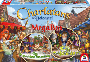 Schmidt Les Charlatans de Belcastel (fr) Mega Box (base +sorciere +alchemi 4001504884017