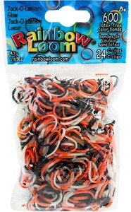 Rainbow Loom Élastiques à bracelet Halloween Jack-O-Lantern 812317022022