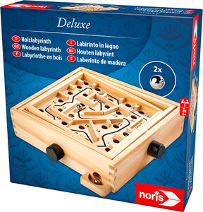 Noris Spiele Noris - Jeu de labyrinthe de luxe en bois 806044009289