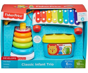 Fisher Price fisher-price - trio de jouets classiques 887961680386