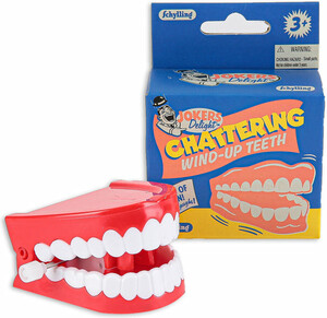 Schylling Chattering teeth w/u 019649232840