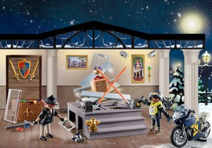 Playmobil Playmobil 71347 Calendrier de l'Avent Police: Vol au musée 4008789713476