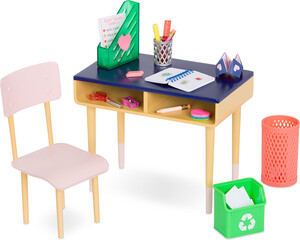 Poupées Our Generation Accessoires OG - "Brilliant Bureau Desk Set" pour poupée de 46 cm 062243427716