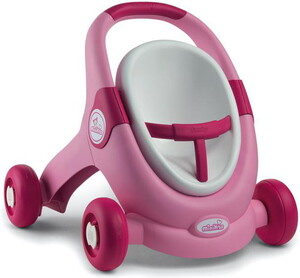 Smoby Poussette marcheur 3-en-1 Minikiss de poupée 3032162102053