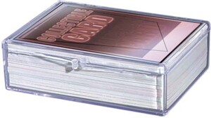 Ultra PRO Boite transparente a charnière 50 (contient jusqu'à 50 cartes) 