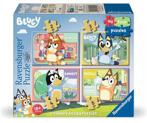 Ravensburger casse-tête Casse-tête 2-3-4-5 Bluey My first 4005555041054