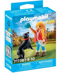 Playmobil Playmobil 71738 Jeune fille avec chien de montagne et accessoires 4008789717382