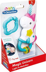 Clementoni Bébé clementoni Hochet electronic licorne - (fr/en) 8005125173334