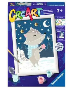 Ravensburger CreArt Peinture à numéro CreART Joli blaireau 4005556202119