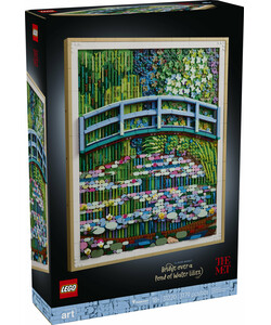 LEGO LEGO 31220 Art Claude Monet – Le bassin aux nymphéas, harmonie verte 673419423885