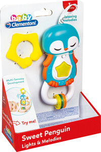 Clementoni Bébé clementoni Hochet electronic pingouin (fr/en) 8005125173310