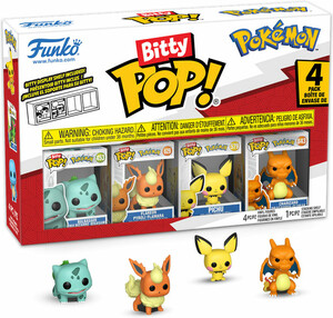 Funko Bitty pop 4pk bulbasaur 889698811347