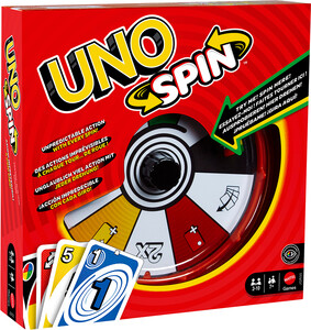 Mattel jeu uno spin 194735320271