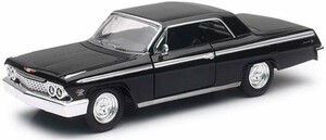 New-Ray Toys 1962 Chevrolet Impala noire 1:24 Die Cast *