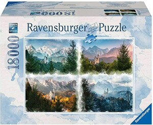 Ravensburger Casse-tête 18000 Un château au fil des saisons 4005556161379