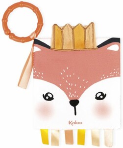 Kaloo Kaloo Livre d'éveil Renard 14x14cm 4895029627828