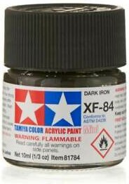 Tamiya Inc. Peinture xf-84 dark iron 4950344070138