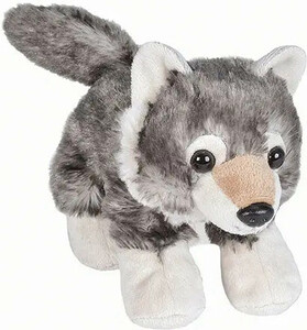 Wild Republic Hug'ems mini - loup mini 7" 092389162448
