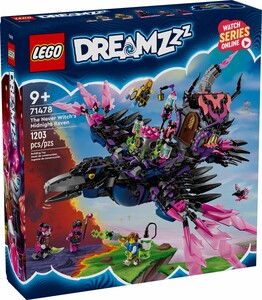 LEGO LEGO 71478 Le corbeau de minuit de la Sorcière des cauchemars 673419389389