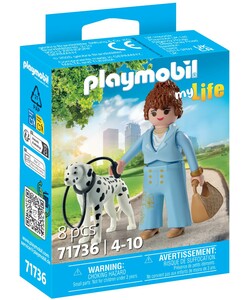 Playmobil Playmobil 71736 Femme d'affaire avec sac à main et Dalmatien 4008789717368