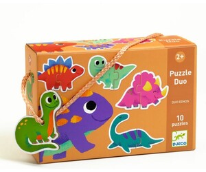 Djeco Casse-tête Duo trio dinos 3070900082632