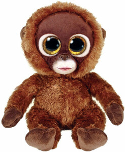 Ty Beanie boos - chessie - monkey brown (8") 008421363919