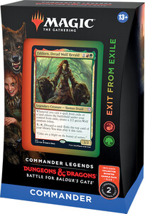 Wizards of the Coast MTG Battle for Baldur's Gate Commander Deck Exit from Exile (Commander Legends 2) 
