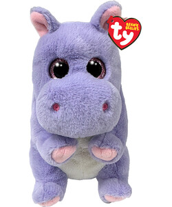 Ty Beanie Babies - HENRIETTA - hippo purple belly reg 008421373949