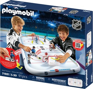 Playmobil Playmobil 71981 LNH Jeu d'hockey patinoire de hockey (NHL) 4008789719812