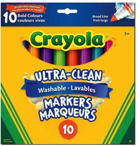 Crayola Crayons marqueurs lavables trait large 063652781000