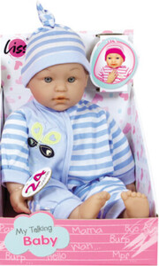 Lissi Bébé parlant bleu de 15" 4006943515003