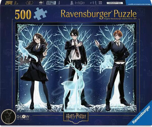 Ravensburger casse-tête Casse-tête 500 Glow in the dark - Harry Potter Harry Potter 4005555015093